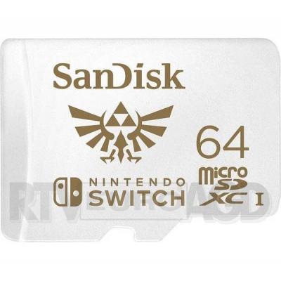 SanDisk Nintendo 64 GB 100/60 MB/s V30 U3
