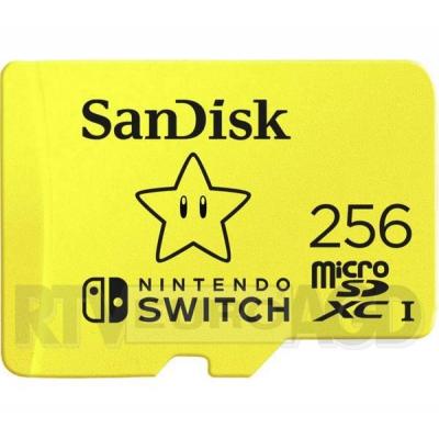 SanDisk Nintendo 256 GB 100/90 MB/s V30 U3