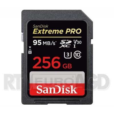 SanDisk Extreme Pro SDXC Class 10 UHS-I U3 V3 256GB