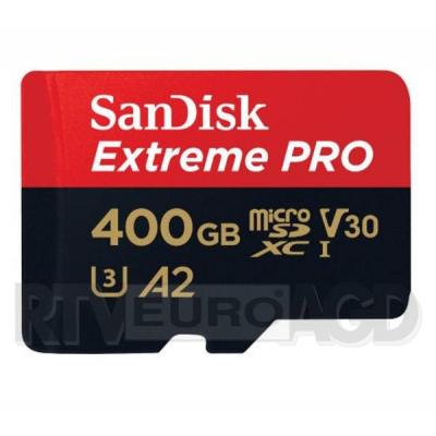 SanDisk Extreme Pro microSDXC 400GB 170/90 MB/s A2 V30 U3