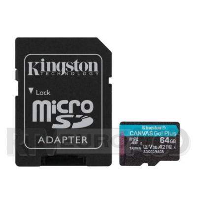 Kingston microSD Canvas Go Plus 64GB 170/70MB/S U3 V30