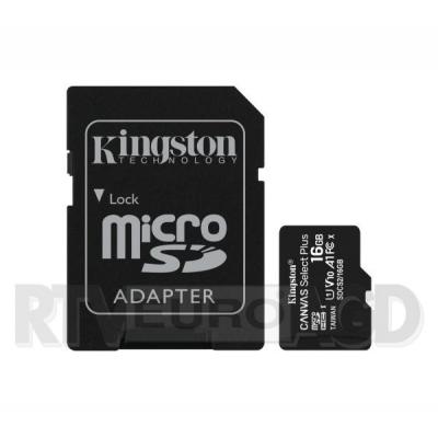Kingston microSD Canvas Select 16GB 100/30MB/s