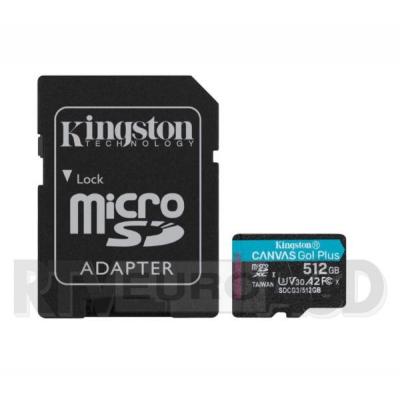 Kingston microSD Canvas Go Plus 512GB 170/90MB/S U3 V30