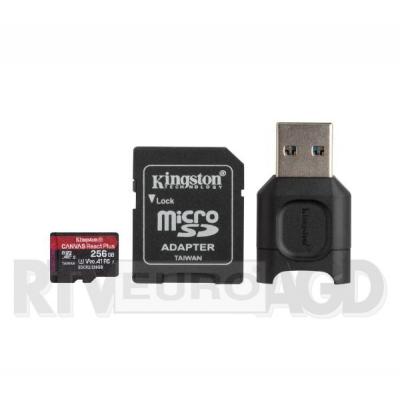 Kingston microSD 256GB Canvas React Plus 285/165 U3 V30