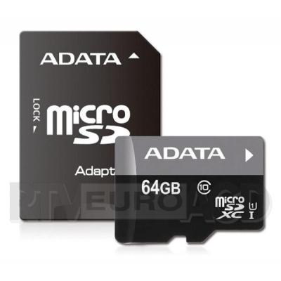 Adata Premier microSDXC Class 10 UHS-I 64GB + adapter