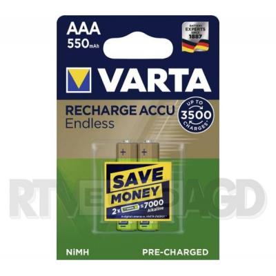 VARTA Rechargeable ACCU Endless AAA 550 mAh (2 szt.)