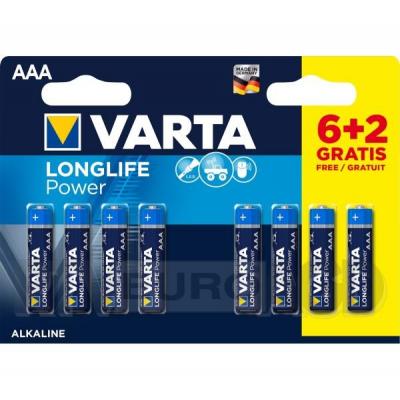 VARTA AAA Long Life Power (6+2 szt.)