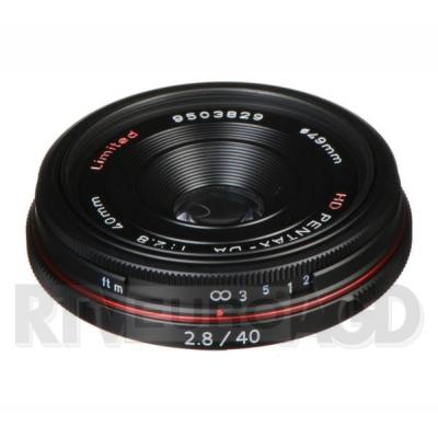 Pentax HD DA 40 mm f/2.8 Limited Lens (czarny)