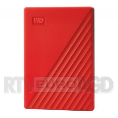 WD My Passport 2TB 2,5 USB 3.2 (czerwony)"