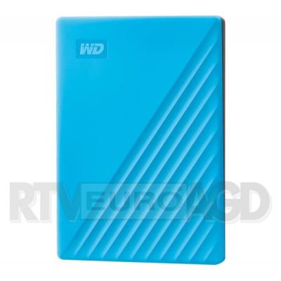 WD My Passport 4TB 2,5 USB 3.2 (niebieski)"