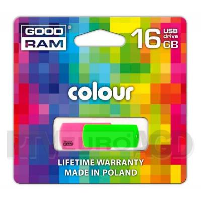 GoodRam UCO2 Mix 16GB USB 2.0 (niebiesko-biały)