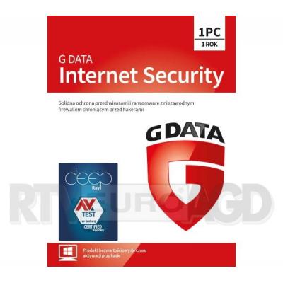 G Data Internet Security 2019 1 PC/1 rok (Kod)