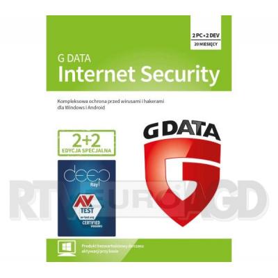 G Data Internet Security 2019 2 PC+2 Android/20-mcy (Kod)