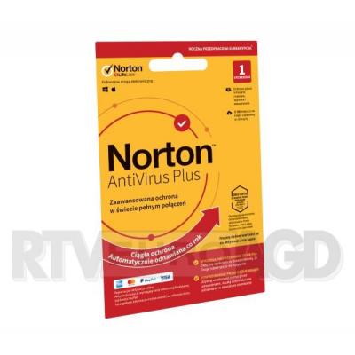 Norton Subskrypcja Norton AntiVirus Plus 2GB (1 urządzenie / 1 rok)