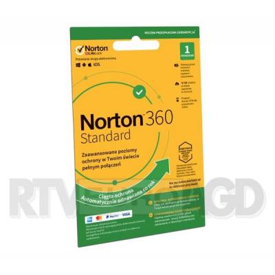 Norton Subskrypcja Norton 360 Standard 10GB (1 urządzenie / 1 rok)