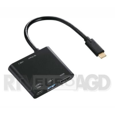 Hama Multiport 4w1 USB-C - 3xUSB + HDMI 135729