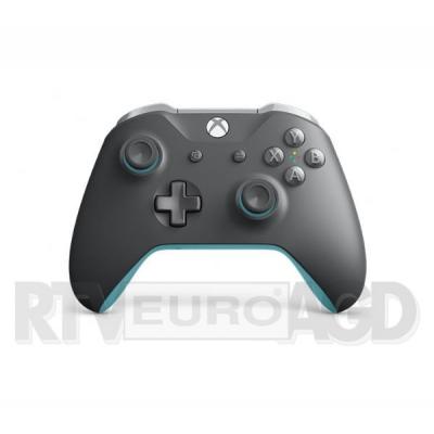 Microsoft Xbox One Kontroler bezprzewodowy (szaro-niebieski)