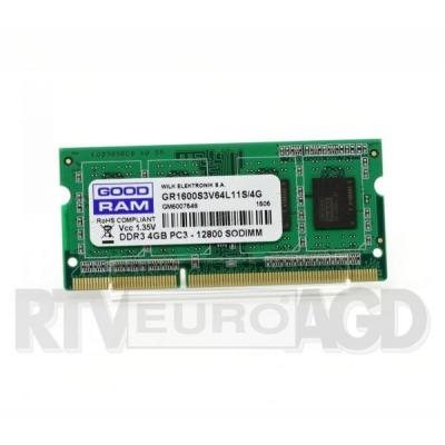 GoodRam DDR3 4GB PC1600 CL11 1,35V