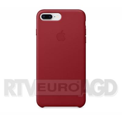 Apple Leather Case iPhone 8 Plus/7 Plus MQHN2ZM/A (czerwony)