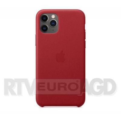 Apple Leather Case iPhone 11 Pro MWYF2ZM/A (czerwony)