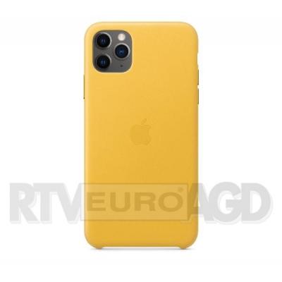 Apple Leather Case iPhone 11 Pro MX0A2ZM/A (soczysta cytryna)