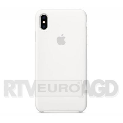 Apple Silicone Case iPhone Xs Max MRWF2ZM/A (biały)