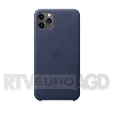 Apple Leather Case iPhone 11 Pro Max MX0G2ZM/A (nocny błękit)