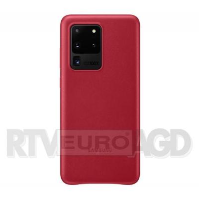 Samsung Galaxy S20 Ultra Leather Cover EF-VG988LR (czerwony)