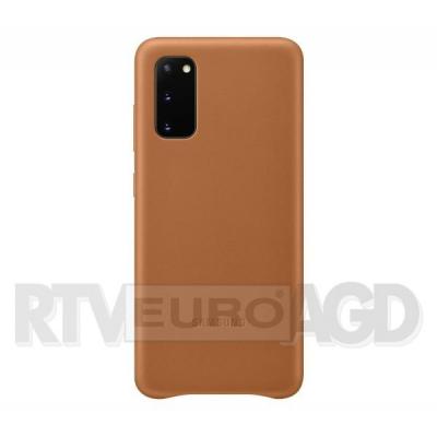 Samsung Galaxy S20 Leather Cover EF-VG980LA (brązowy)