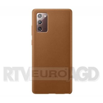 Samsung Galaxy Note20 Leather Cover EF-VN980LA (brązowy)