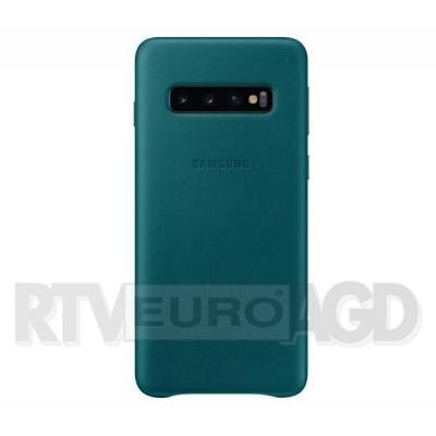 Samsung Galaxy S10 Leather Cover EF-VG973LG (zielony)
