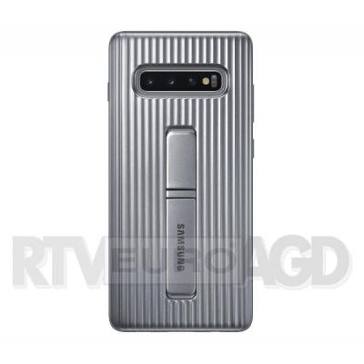 Samsung Galaxy S10+ Protective Standing Cover EF-RG975CS (srebrny)