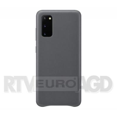 Samsung Galaxy S20 Leather Cover EF-VG980LJ (szary)