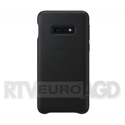 Samsung Galaxy S10e Leather Cover EF-VG970LB (czarny)