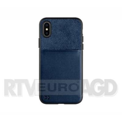 Xqisit Card Case iPhone X/Xs (dark blue)
