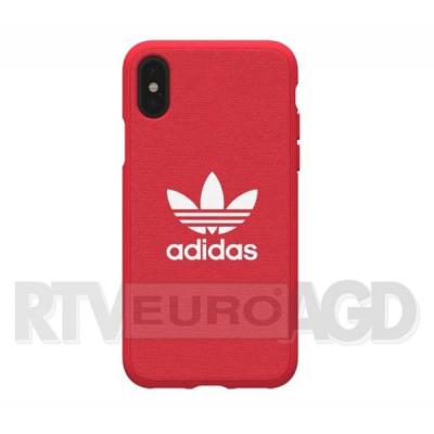 Adidas Moulded Case iPhone X/Xs (czerwony)