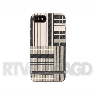 Richmond & Finch Platinum Stripes - Black Details iPhone 6/7/8