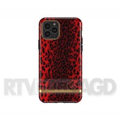 Richmond & Finch Red Leopard - Gold Details iPhone 11 Pro