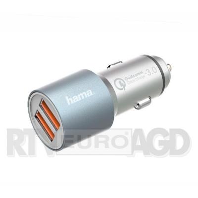 Hama Qualcomm Quick Charge 3.0 (srebrna)
