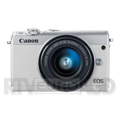 Canon EOS M100 + 15-45mm IS STM (biały) - Edycja Limitowana