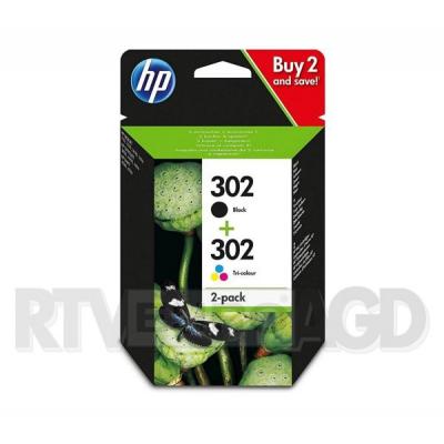 HP Combo Pack X4D37AE nr 302 BK+CL