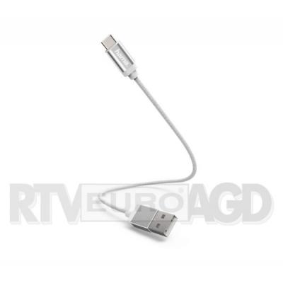 Hama kabel USB typ-c 0,2m (biały)