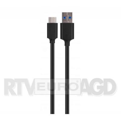Xqisit Charge & Sync USB C 3.1-USB A (czarny)