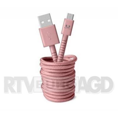 Fresh 'n Rebel Dusty pink kabel USB 3m (różowy)