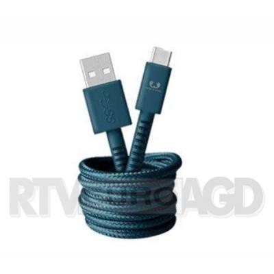 Fresh 'n Rebel Petrol blue kabel USB Typ C 3m (niebieski)