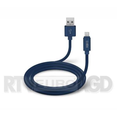 SBS TECABLPOLOMICUSBB Kabel Micro USB silikon POLO 1m (niebieski)
