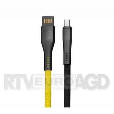 Forever Core Kabel USB typ-C Extreme 3A 1m (czarno-żółty)