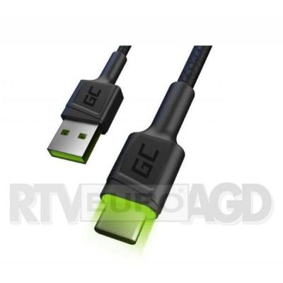 Green Cell GC Ray USB - USB-C LED 1,2m (czarny)