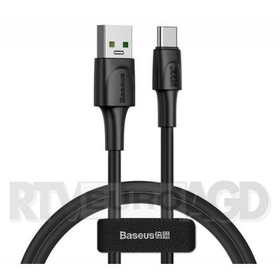 Baseus Kabel USB-C White Series, VOOC, QC, 5A, 1m (czarny)