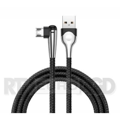 Baseus Kątowy kabel micro USB Sharp Bird 1.5A 2m (czarny)